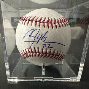 CLAYTON KERSHAW SIGNED LA DODGERS RAWLINGS BASEBALL AUTOGRAPHED W/holo COA - 891